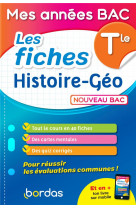 Mes annees bac - les fiches histoire-geo tle