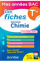 Mes annees bac - les fiches chimie tle