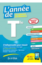 L-annee de tle specialites maths svt + option maths expertes + enseignements communs