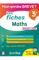 Mon annee brevet les fiches maths 3e