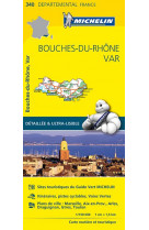 Carte departementale france - carte departementale bouches-du-rhone, var