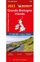 Carte nationale europe - carte nationale grande-bretagne, irlande 2023