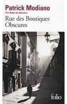 Rue des boutiques obscures