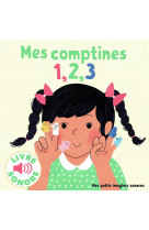 Mes comptines 1, 2, 3 - 6 comptines a ecouter, 6 images a regarder