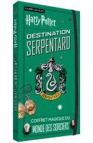 Harry potter - destination serpentard - coffret magique du monde des sorciers