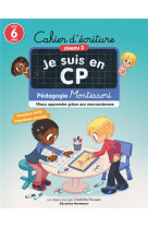 Cahier d-ecriture niveau 2 - pedagogie montessori - mieux apprendre grace aux neurosciences