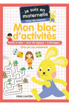 Je suis en maternelle - mon bloc d-activites - chez les moyens - points a relier - jeux de logique -