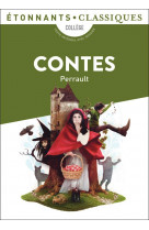 Contes - la belle au bois dormant - petit chaperon rouge - la barbe bleue - le chat botte - les fees