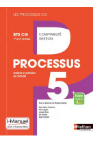 Processus 5 bts cg 1ère et 2ème années (les processus cg) livre + licence élève 2017