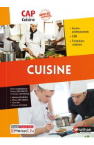 Cuisine - cap cuisine 1ère/2ème années 2021 + licence numérique