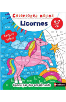 Licornes : lecture et calcul cp