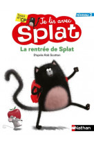 Je lis avec splat niveau 3 - la rentree de splat - vol13