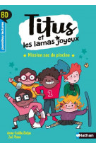 Bd premieres lectures - titus et les lamas joyeux bd - mission sac de piscine - vol01