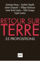 Retour sur terre - 35 propositions