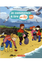 Je commence a lire en bd - t08 - une bouteille a la mer - ce1