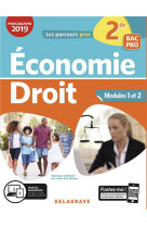 Economie-droit 2de bac pro (2019) - pochette eleve