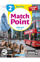 Match point anglais 2de bac pro (2019) - pochette eleve