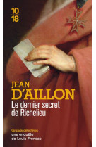 Le dernier secret de richelieu - f1