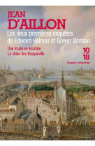 Les premieres enquetes d-edward holmes et gower watson - big book