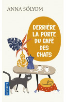 Derriere la porte du cafe des chats