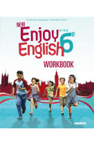 New enjoy english - anglais 6e - workbook - version papier