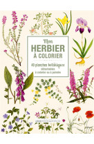 Mon herbier a colorier - 40 planches botaniques detachables a colorier ou a peindre