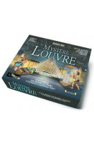 Escape box - mystere au louvre - escape game enfant de 2 a 5 joueurs avec 40 cartes, 1 livret, 1 pos