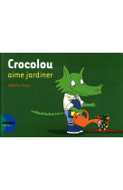 Crocolou aime jardiner