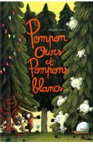 Pompon ours et pompons blancs