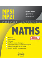 Mathematiques mpsi/mp2i - programme 2021