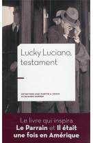 Lucky luciano, testament