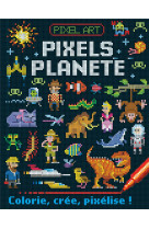 Pixels art - pixels planete