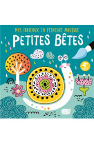 Mes tableaux en peinture magique - petites betes