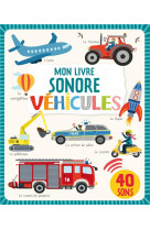 Mon livre sonore - vehicules