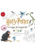 D-apres les films harry potter : la magie de l-aquarelle - volume 2 - la faune et la flore