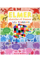 Elmer cherche et trouve - les couleurs