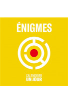 Calendrier un jour - enigmes