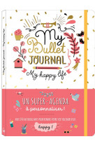 My bullet journal memoniak - my happy life - agenda en pointille et prerempli