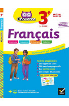 Francais 3e special brevet - cahier d-entrainement et de revision