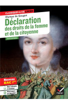 Declaration des droits de la femme et de la citoyenne (oeuvre au programme bac 2024, 1re g & t) - su