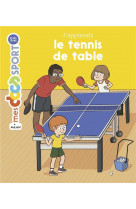 J-apprends le tennis de table