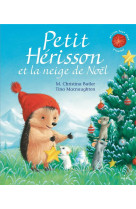 Petit herisson et la neige de noel