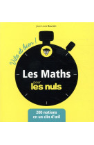 Les maths pour les nuls - vite et bien !