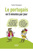 Petit livre de - le portugais en 5 minutes par jour