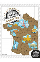 Mon atlas de france a gratter