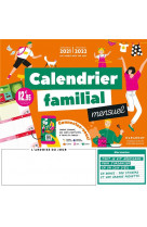 Calendrier familial mensuel 2021-2022