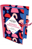 Ma petite bibliotheque -  mes bonnes resolutions