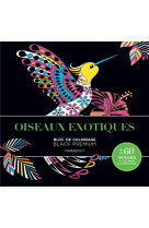 Bloc black premium - oiseaux exotiques