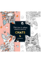 Le petit livre de coloriages : chats