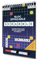 Bloc de jeux effacable - scrabble